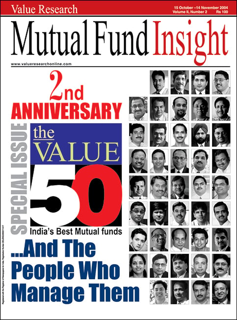 Mutual Fund Insight anniversary issue, 2004: The Value 50