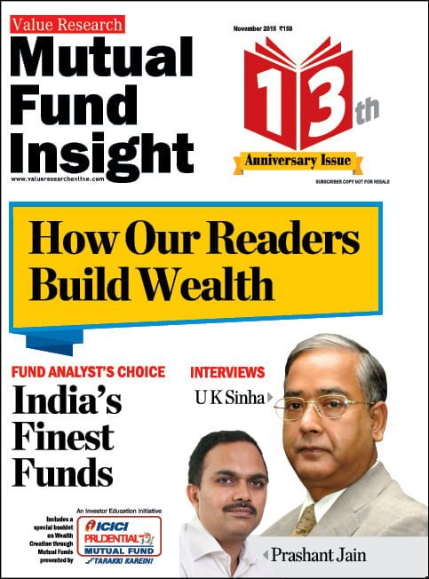 Mutual Fund Insight anniversary issue, 2015: How Our Readers Build Wealth
